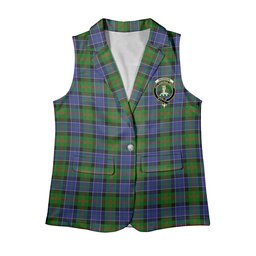 ScotsTee Shop Scottish Paterson SC Women's Tartan Sleeveless Blazer Suit Vest