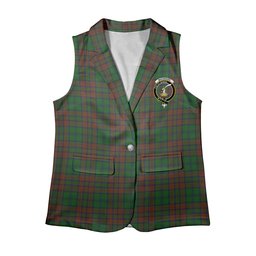 ScotsTee Shop Scottish Matheson Hunting Highland Women's Tartan Sleeveless Blazer Suit Vest