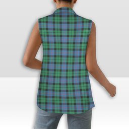 ScotsTee Shop Scottish Morrison Ancient Women's Tartan Sleeveless Blazer Suit Vest