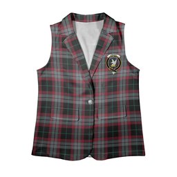 ScotsTee Shop Scottish Lindsay Hunting Modern Women's Tartan Sleeveless Blazer Suit Vest