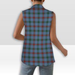 ScotsTee Shop Scottish Montgomery of Ayrshire Ancient Women's Tartan Sleeveless Blazer Suit Vest