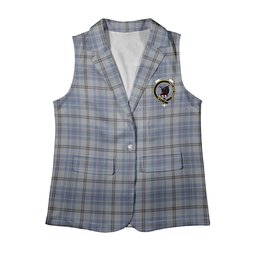 ScotsTee Shop Scottish Tweedie Women's Tartan Sleeveless Blazer Suit Vest