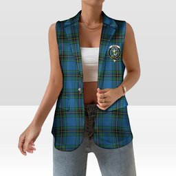 ScotsTee Shop Scottish Murray of Elibank Ancient Women's Tartan Sleeveless Blazer Suit Vest