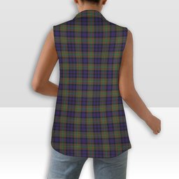 ScotsTee Shop Scottish McClellan Modern Women's Tartan Sleeveless Blazer Suit Vest
