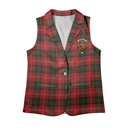 ScotsTee Shop Scottish MacKintosh 4 Women's Tartan Sleeveless Blazer Suit Vest