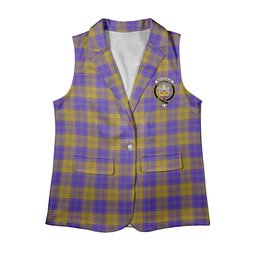 ScotsTee Shop Scottish MacLachlan 5 Women's Tartan Sleeveless Blazer Suit Vest