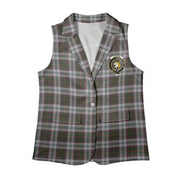 ScotsTee Shop Scottish Stewart of Appin Dress 1 Women's Tartan Sleeveless Blazer Suit Vest