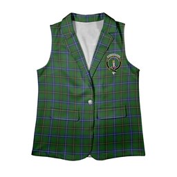 ScotsTee Shop Scottish MacKendrick Modern Women's Tartan Sleeveless Blazer Suit Vest