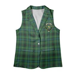 ScotsTee Shop Scottish Stewart Hunting Ancient Women's Tartan Sleeveless Blazer Suit Vest