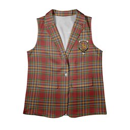 ScotsTee Shop Scottish MacKintosh Chief Women's Tartan Sleeveless Blazer Suit Vest