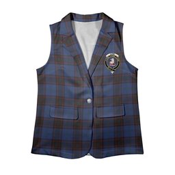 ScotsTee Shop Scottish Hume Vestiarium Scoticum Women's Tartan Sleeveless Blazer Suit Vest
