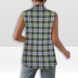 ScotsTee Shop Scottish MacCracken Dress Women's Tartan Sleeveless Blazer Suit Vest