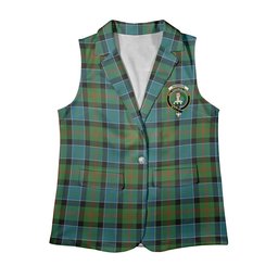 ScotsTee Shop Scottish Paterson Ancient Women's Tartan Sleeveless Blazer Suit Vest