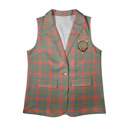 ScotsTee Shop Scottish McKintosh Ancient Women's Tartan Sleeveless Blazer Suit Vest