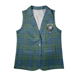 ScotsTee Shop Scottish Lockhart Women's Tartan Sleeveless Blazer Suit Vest