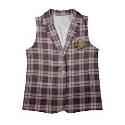 ScotsTee Shop Scottish MacPherson Women's Tartan Sleeveless Blazer Suit Vest