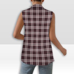 ScotsTee Shop Scottish MacPherson Women's Tartan Sleeveless Blazer Suit Vest