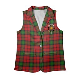 ScotsTee Shop Scottish Kerr Women's Tartan Sleeveless Blazer Suit Vest