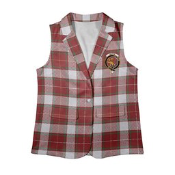 ScotsTee Shop Scottish MacFie Dress Ancient Women's Tartan Sleeveless Blazer Suit Vest