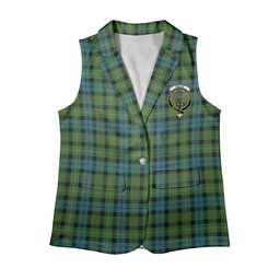 ScotsTee Shop Scottish Rollo Ancient Women's Tartan Sleeveless Blazer Suit Vest