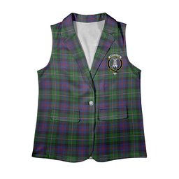 ScotsTee Shop Scottish MacCallum Women's Tartan Sleeveless Blazer Suit Vest