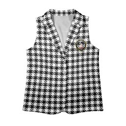 ScotsTee Shop Scottish Shepherd Women's Tartan Sleeveless Blazer Suit Vest