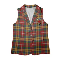 ScotsTee Shop Scottish Young Presidents Organisation Dress Women's Tartan Sleeveless Blazer Suit Vest