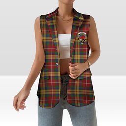 ScotsTee Shop Scottish Young Presidents Organisation Dress Women's Tartan Sleeveless Blazer Suit Vest