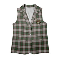 ScotsTee Shop Scottish McKinnon Dress Women's Tartan Sleeveless Blazer Suit Vest