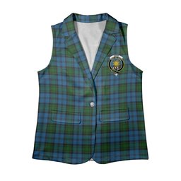 ScotsTee Shop Scottish Kerr Hunting Women's Tartan Sleeveless Blazer Suit Vest