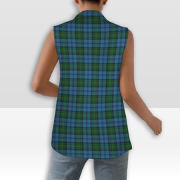 ScotsTee Shop Scottish Kerr Hunting Women's Tartan Sleeveless Blazer Suit Vest