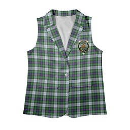 ScotsTee Shop Scottish McKenzie Dress Modern Women's Tartan Sleeveless Blazer Suit Vest