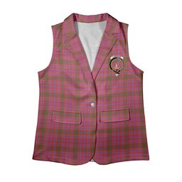 ScotsTee Shop Scottish Lumsden of Clova Ancient Women's Tartan Sleeveless Blazer Suit Vest