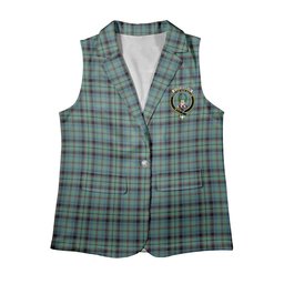 ScotsTee Shop Scottish Stephenson Ancient Women's Tartan Sleeveless Blazer Suit Vest