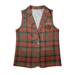 ScotsTee Shop Scottish MacNeacail Ancient Women's Tartan Sleeveless Blazer Suit Vest