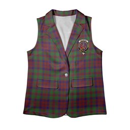 ScotsTee Shop Scottish MacBean of Tomatin Women's Tartan Sleeveless Blazer Suit Vest