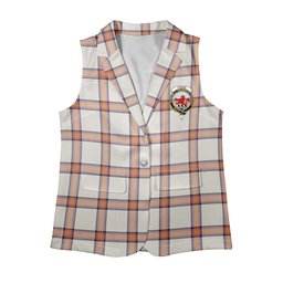ScotsTee Shop Scottish Young Christina Ancient Women's Tartan Sleeveless Blazer Suit Vest