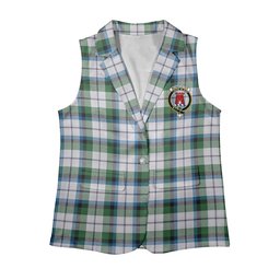 ScotsTee Shop Scottish McNachten Dress Ancient Women's Tartan Sleeveless Blazer Suit Vest