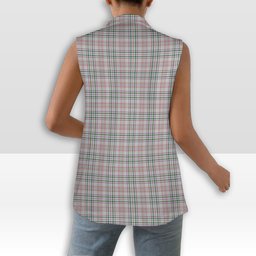 ScotsTee Shop Scottish Shaw Dress Women's Tartan Sleeveless Blazer Suit Vest