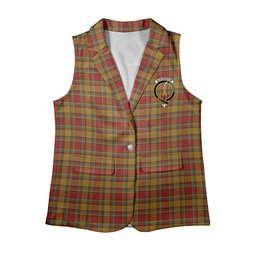 ScotsTee Shop Scottish Scrimgeour of Glassary Women's Tartan Sleeveless Blazer Suit Vest