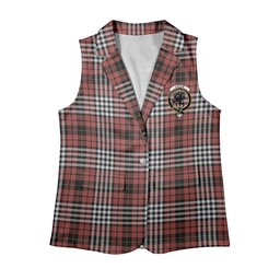 ScotsTee Shop Scottish Little of Morton Rigg Ancient Women's Tartan Sleeveless Blazer Suit Vest