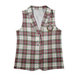 ScotsTee Shop Scottish MacLean Dress Ancient Women's Tartan Sleeveless Blazer Suit Vest