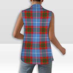 ScotsTee Shop Scottish Sideserf Women's Tartan Sleeveless Blazer Suit Vest