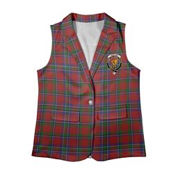 ScotsTee Shop Scottish Sinclair Women's Tartan Sleeveless Blazer Suit Vest