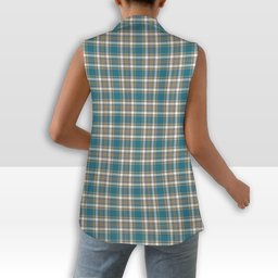 ScotsTee Shop Scottish Livingstone Dress Ancient Women's Tartan Sleeveless Blazer Suit Vest