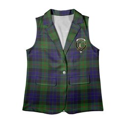 ScotsTee Shop Scottish Jamieson Women's Tartan Sleeveless Blazer Suit Vest