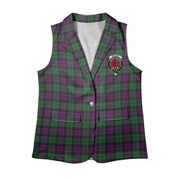 ScotsTee Shop Scottish Wilsons 150 Women's Tartan Sleeveless Blazer Suit Vest