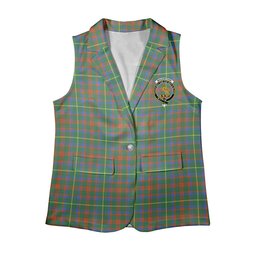 ScotsTee Shop Scottish MacKintosh Hunting Ancient Women's Tartan Sleeveless Blazer Suit Vest