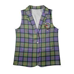 ScotsTee Shop Scottish McDonald Ancient Women's Tartan Sleeveless Blazer Suit Vest
