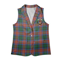 ScotsTee Shop Scottish Rattray of Lude Ancient Women's Tartan Sleeveless Blazer Suit Vest